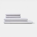 Thomaston Mills T-300 American Boutique Flat Sheets King XXL 115x125 100% Combed Cotton White 2 Dz Per Case Price Per Dz